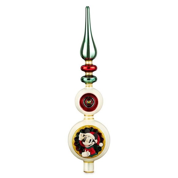 Disney Parks Mickey and Minnie Mouse Christmas Tree Topper...